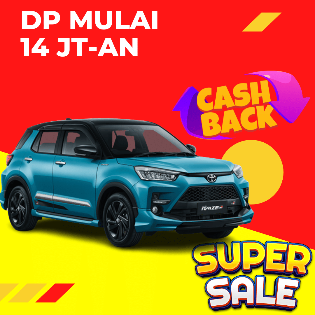 dealer toyota bandung - harga raize - kredit raize